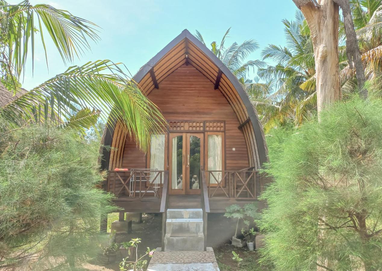 Nusa Indah Bungalows غيلي آير المظهر الخارجي الصورة