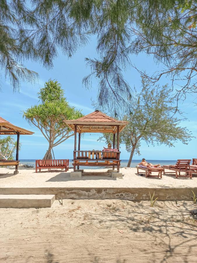 Nusa Indah Bungalows غيلي آير المظهر الخارجي الصورة