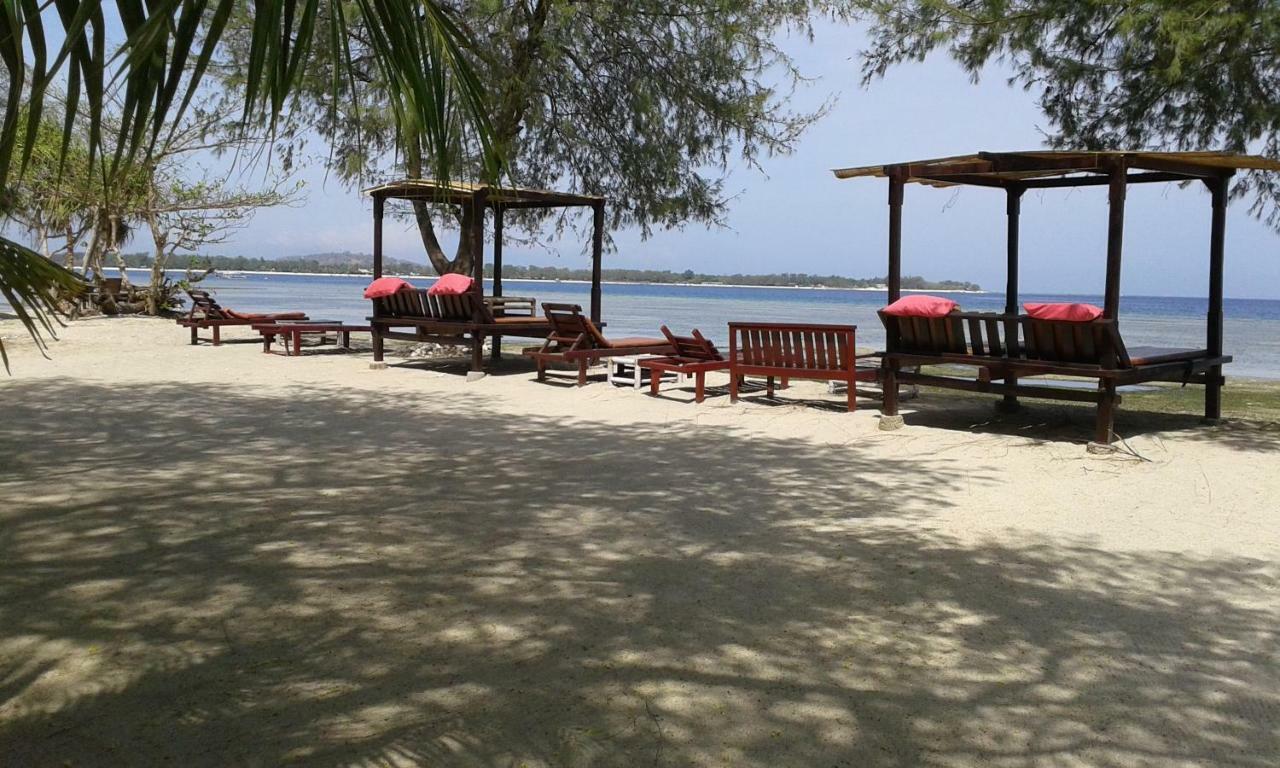 Nusa Indah Bungalows غيلي آير المظهر الخارجي الصورة